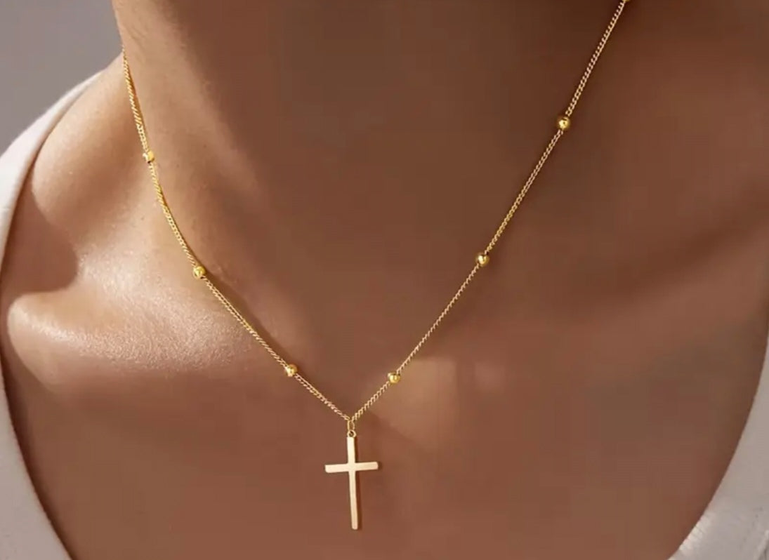 Wrapped in Grace Necklace (Silver & Gold)