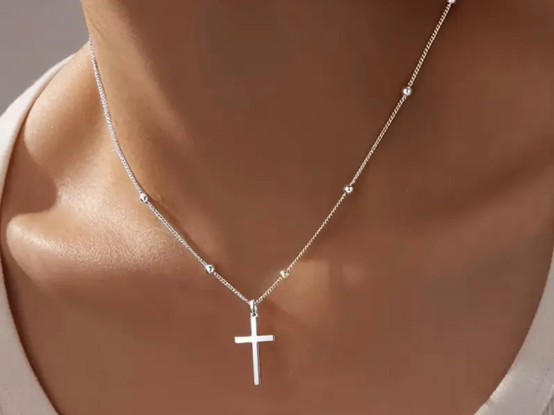 Wrapped in Grace Necklace (Silver & Gold)